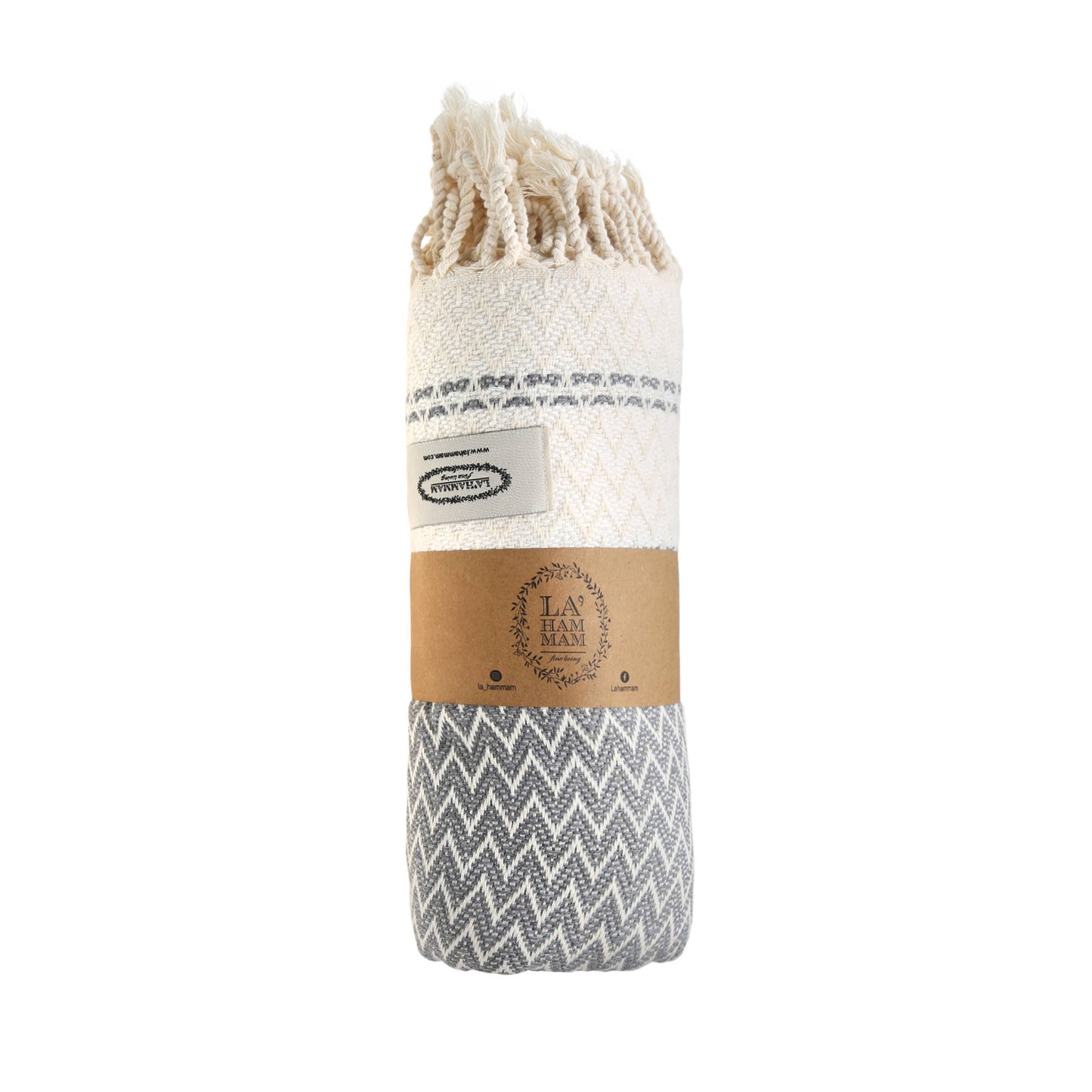 Chevron Peshtemal Hammam Cotton Beach Towel Throw