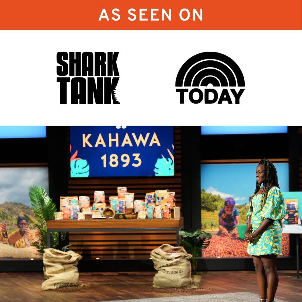 KAHAWA 1893 - Safari Blend - Great for Cold Brew - As Seen on Shark Tank - Medium Roast - Directly Farmer Sourced from Kenya - Tasting Notes: Caramel & Milk Chocolate