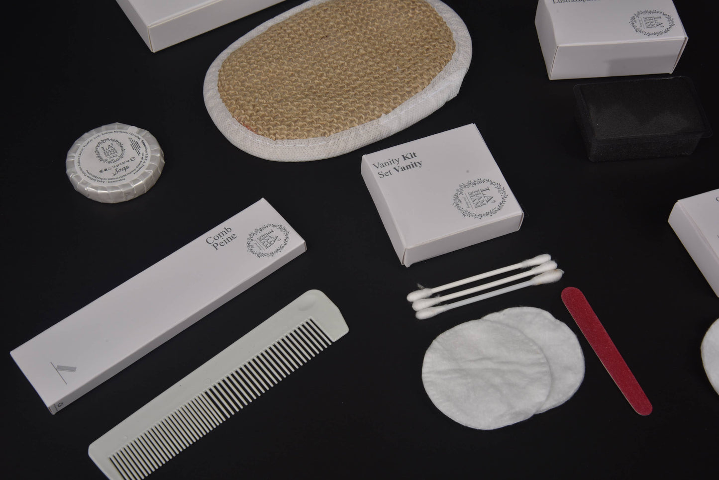 La Hammam - Shampoo & Hair Conditioner Travel Amenity for Hotel & Motel