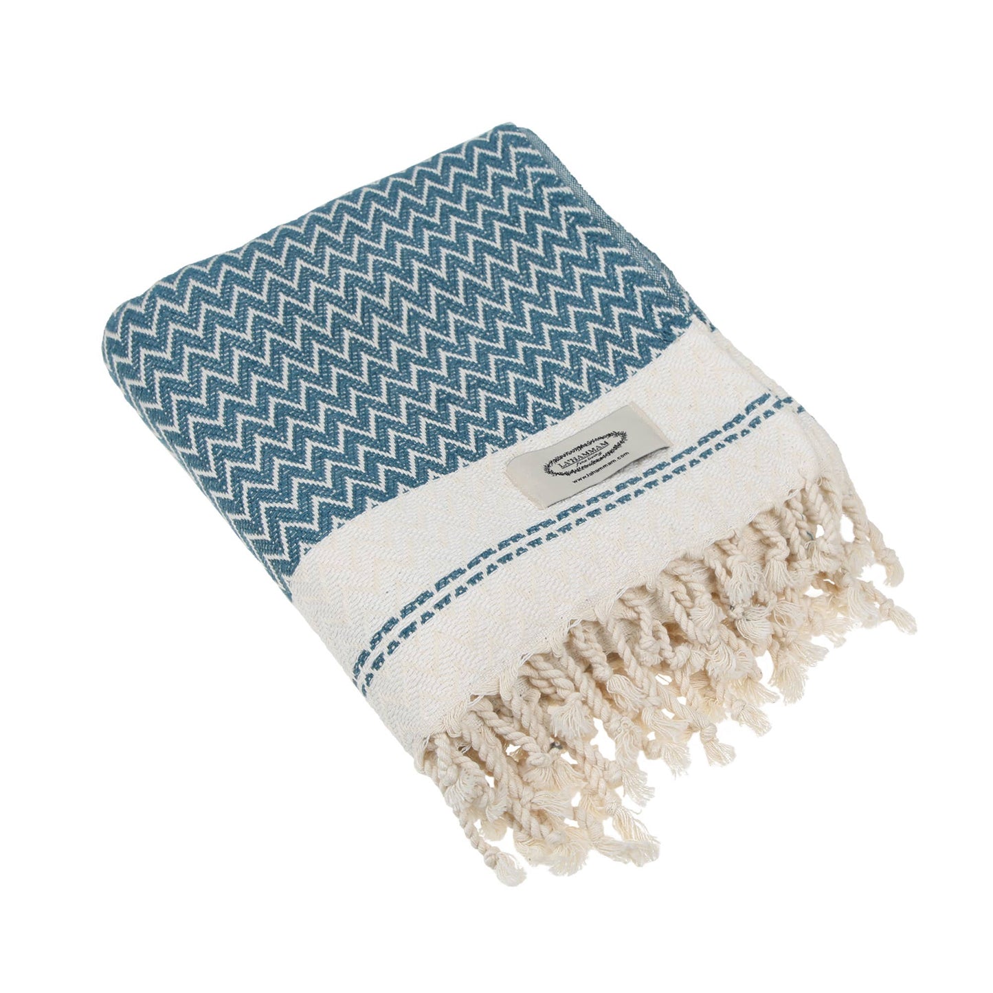 Chevron Peshtemal Hammam Cotton Beach Towel Throw