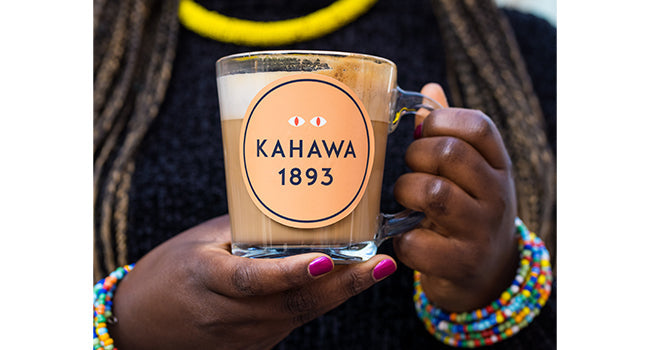 KAHAWA 1893 - Whole Coffee Beans - Serengeti Blend - Perfect Freshly Brewed - As Seen on Shark Tank - Dark Roast - Directly Farmer Sourced from East Africa - Tasting Notes: Chocolate & Molasses -12oz