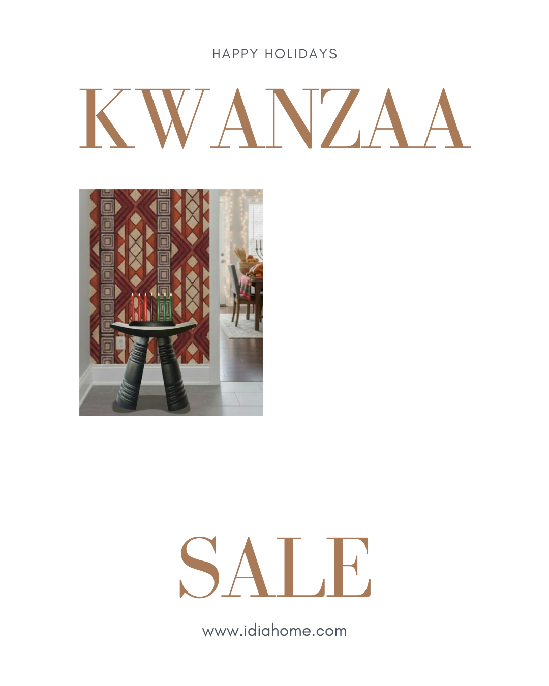 12" Black & White Large African Wall Basket