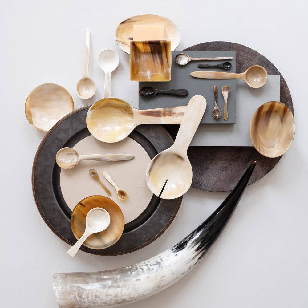 MAADILI COLLECTIVE - Short Handle Horn Coffee Scoop