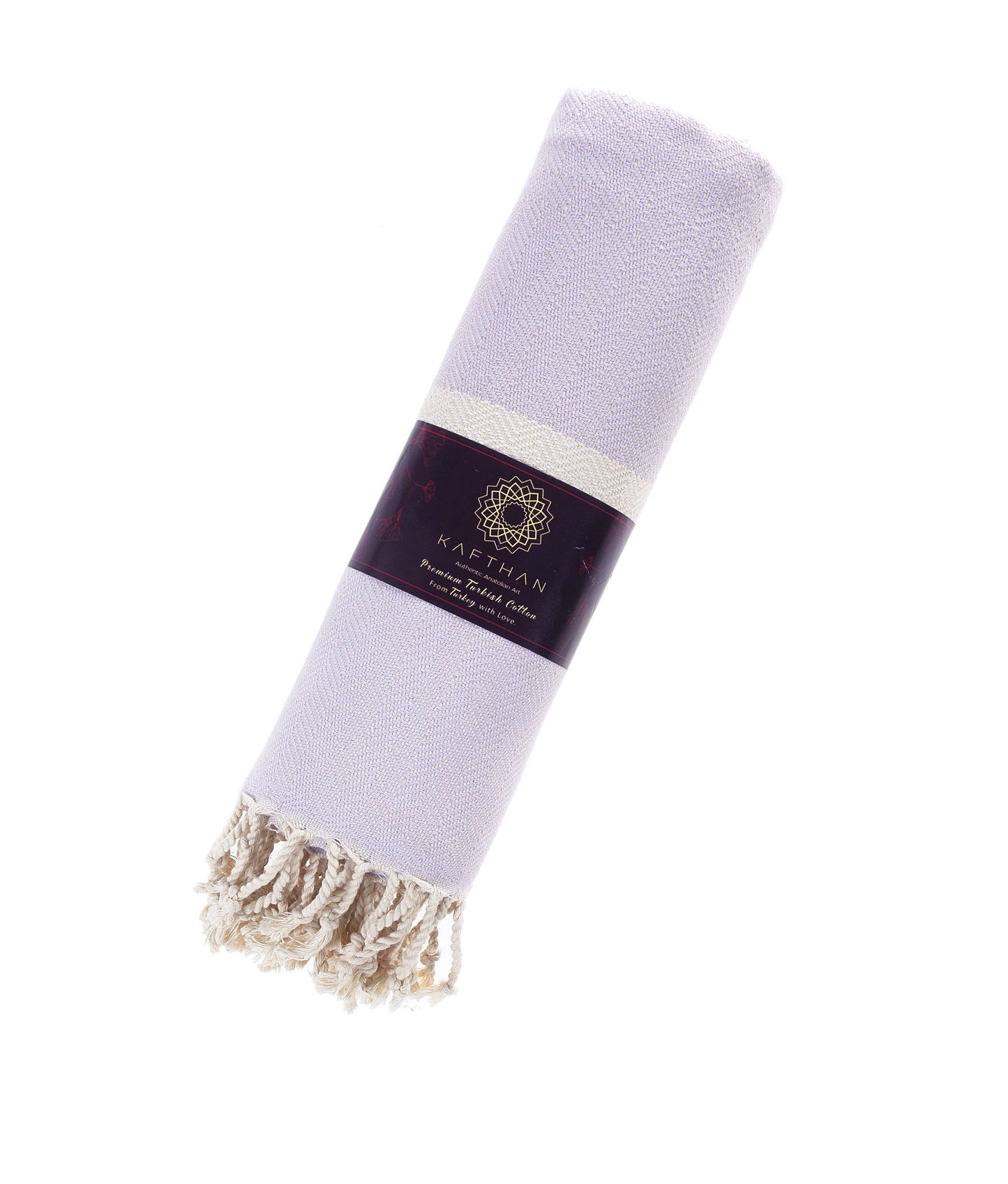 KAFTHAN - Cross 100% Cotton Turkish Towel [Bath & Beach, Blanket]