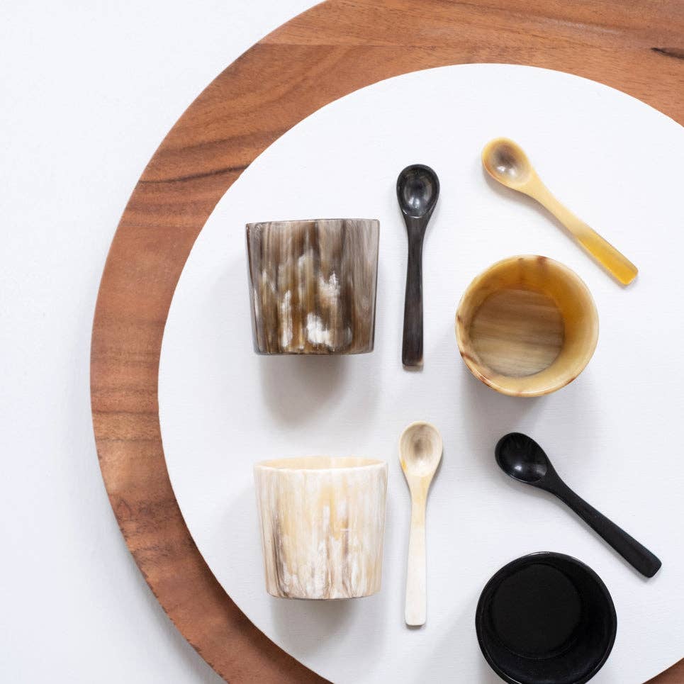 MAADILI COLLECTIVE - Mini Salt Cellar with Spoon