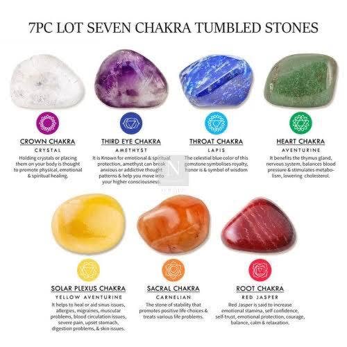 Chakra Stone Semi Precious Handmade Natural Stone  Bracelet