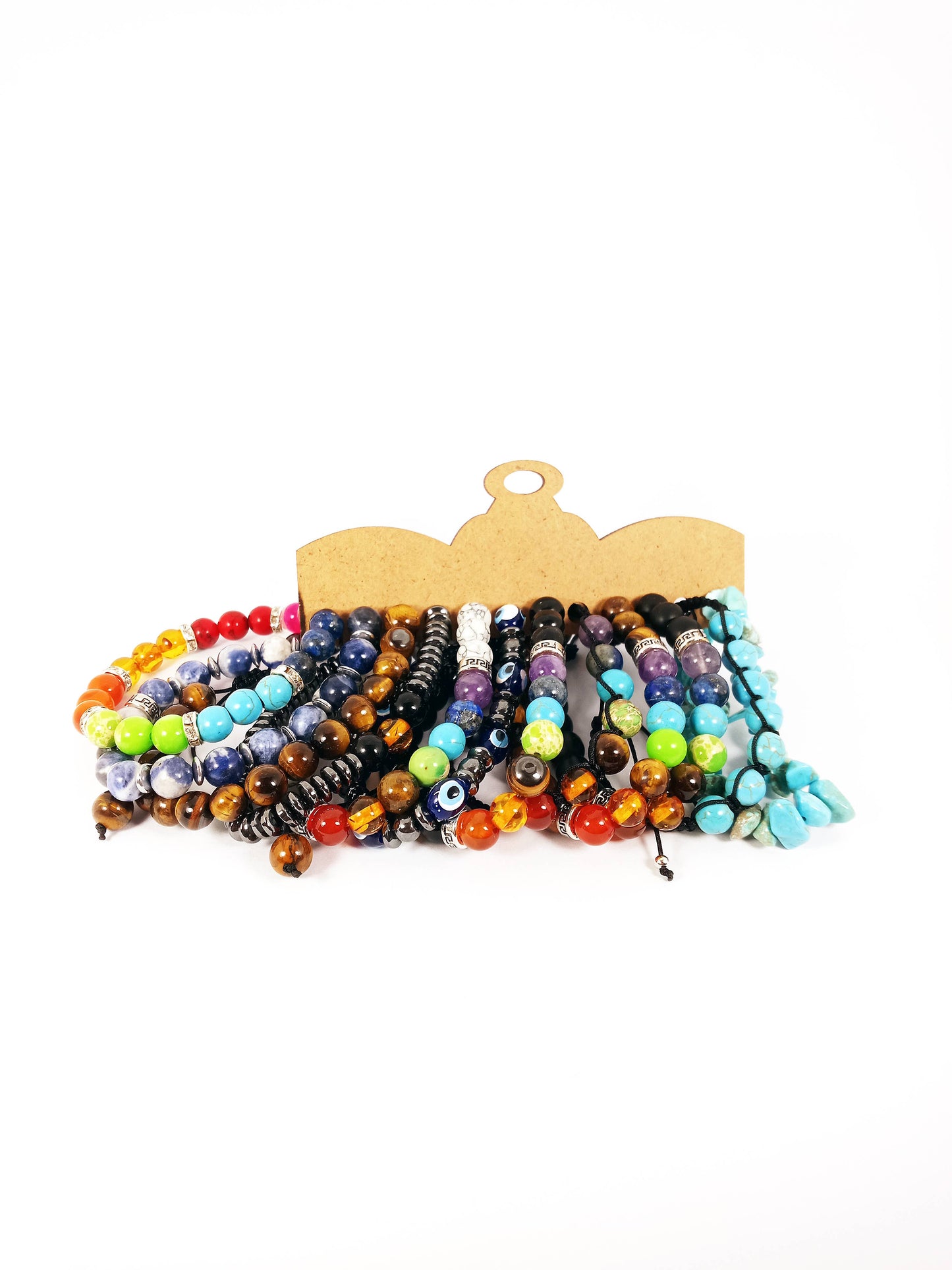 Chakra Stone Semi Precious Handmade Natural Stone  Bracelet