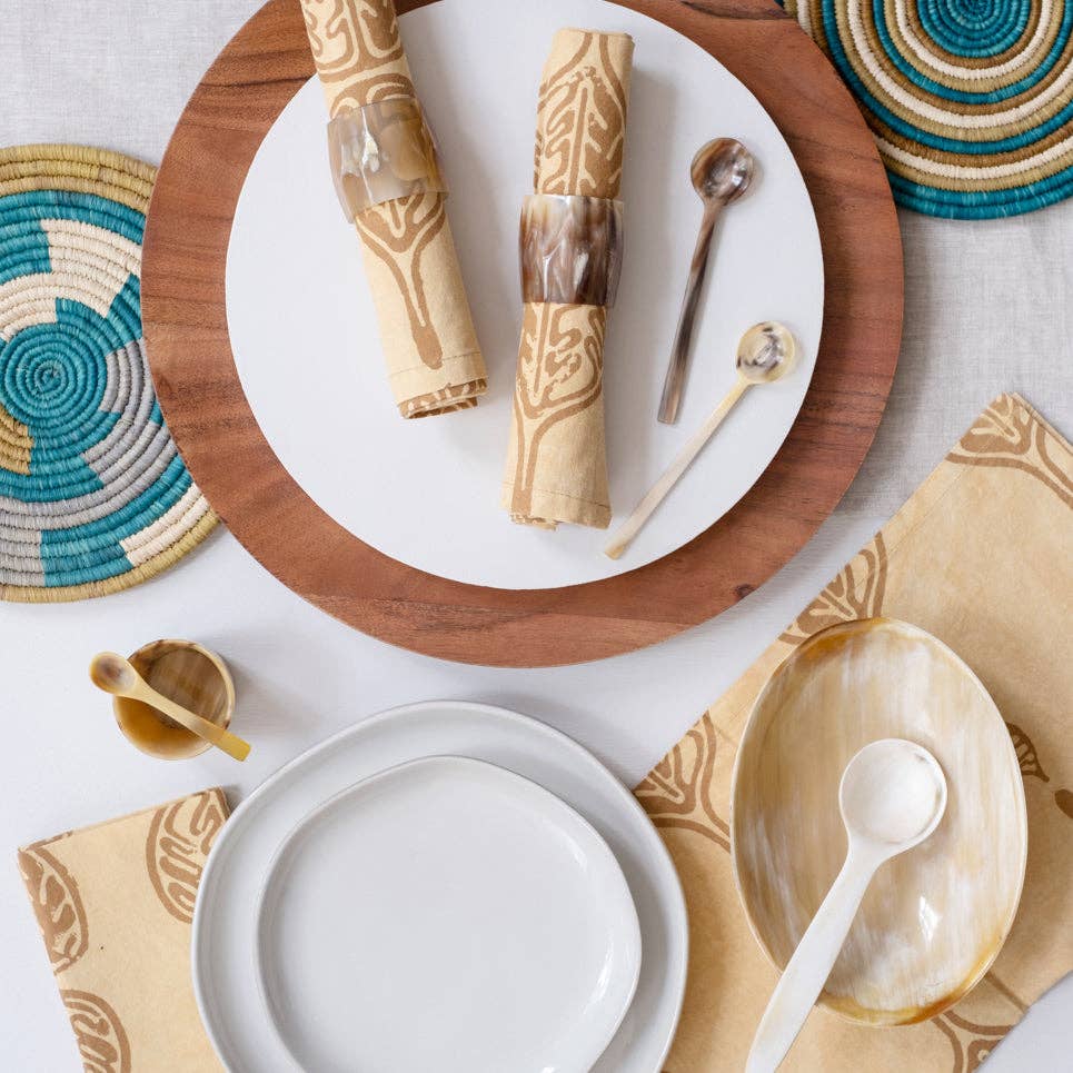 MAADILI COLLECTIVE - Mini Salt Cellar with Spoon