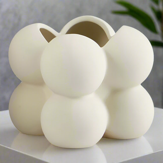 Matte Seafoam Bubble Pot