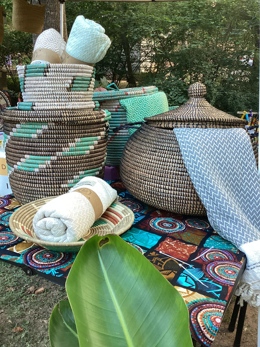 Chevron Peshtemal Hammam Cotton Beach Towel Throw