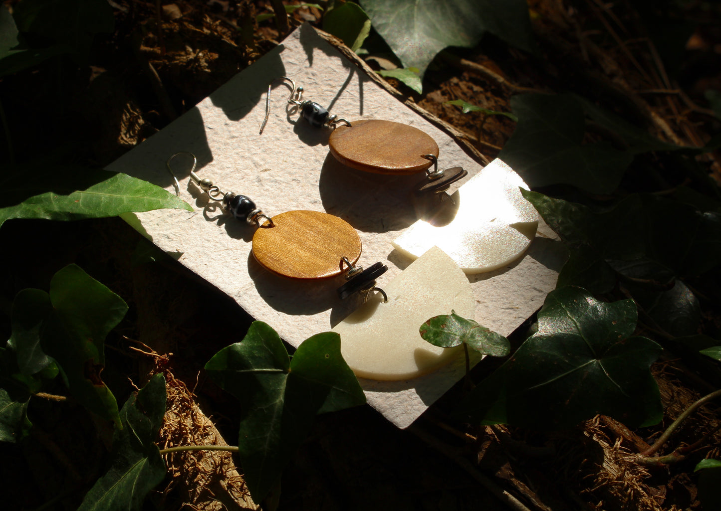 Half Moon Bone Earrings