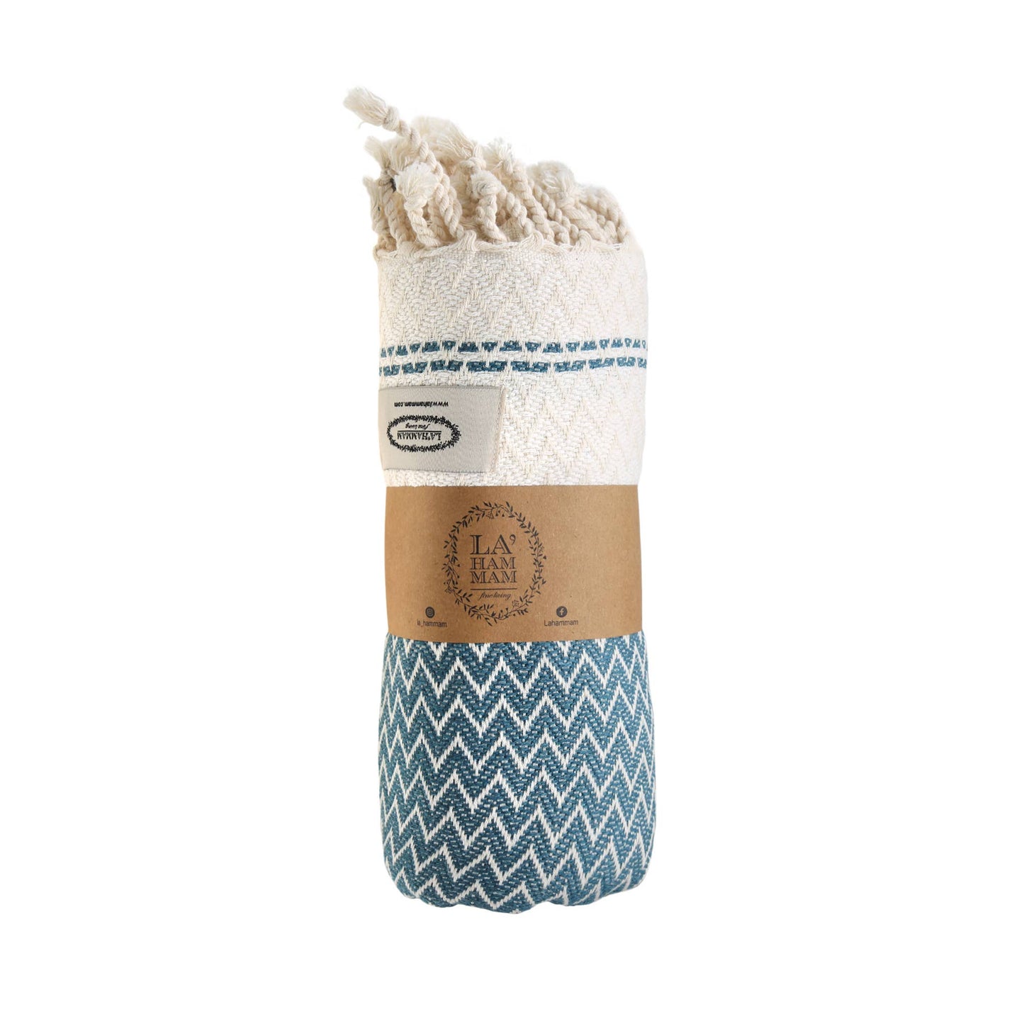 Chevron Peshtemal Hammam Cotton Beach Towel Throw