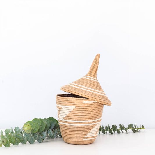 Sisal Peace Basket in Traditional