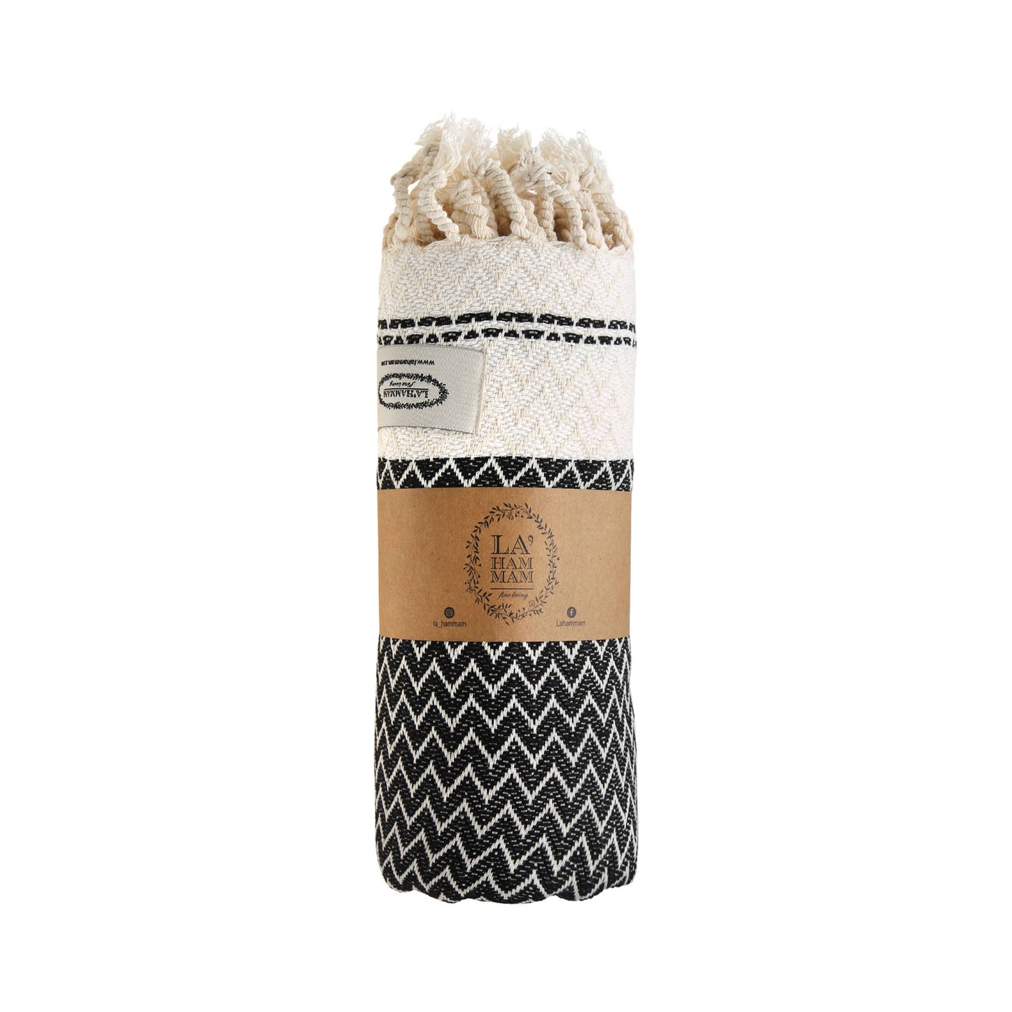 Chevron Peshtemal Hammam Cotton Beach Towel Throw