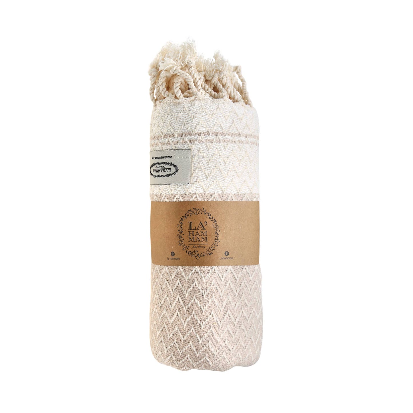 Chevron Peshtemal Hammam Cotton Beach Towel Throw