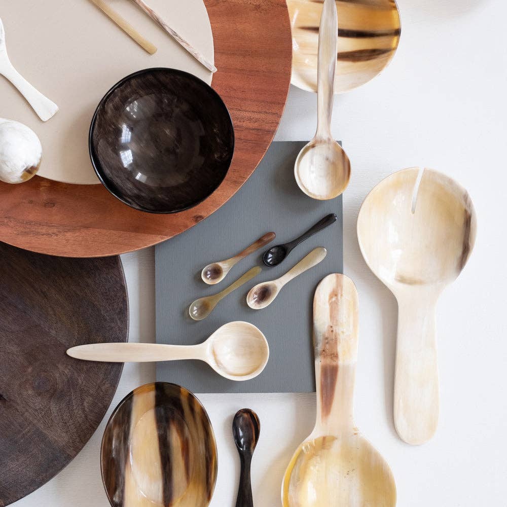 MAADILI COLLECTIVE - Horn Salt & Herb Spoon