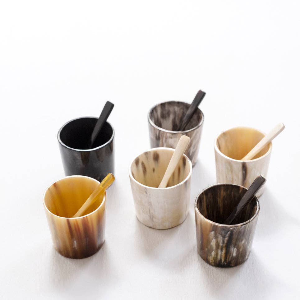 MAADILI COLLECTIVE - Mini Salt Cellar with Spoon