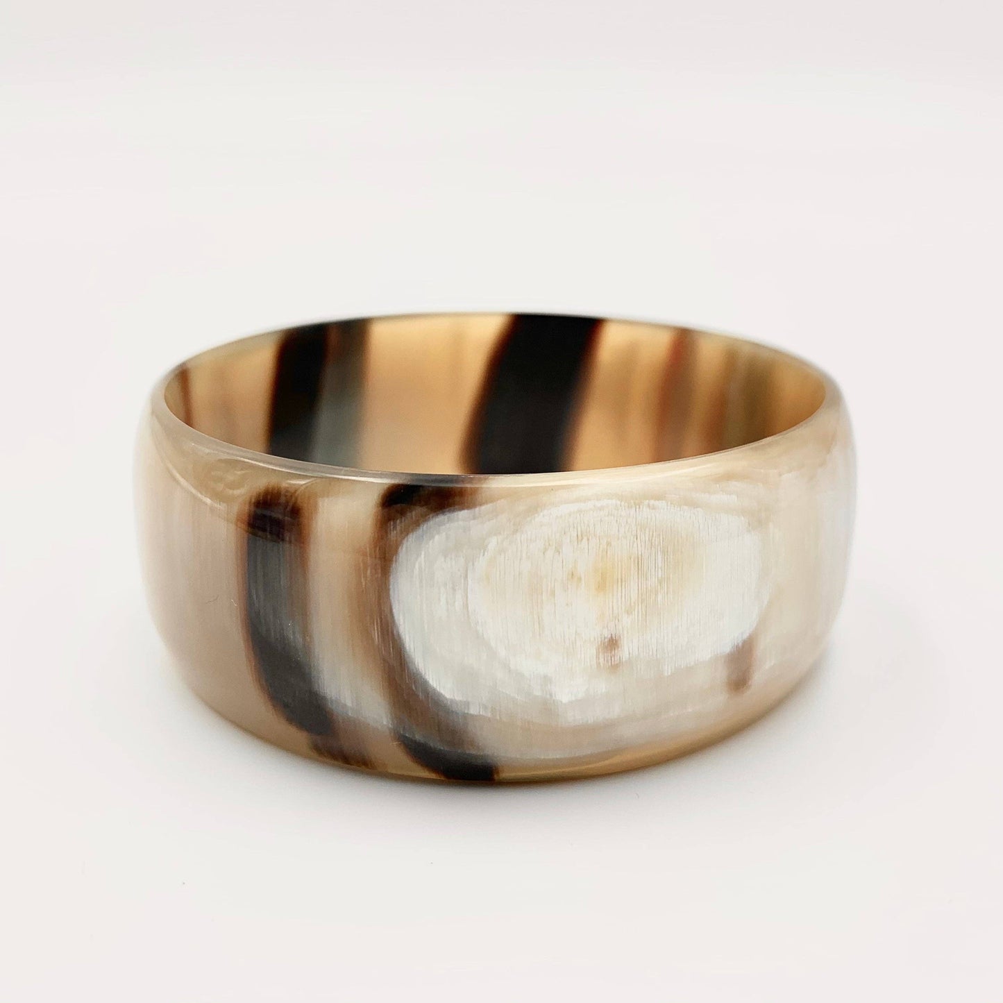 MAADILI COLLECTIVE - Horn Bangle - Wide