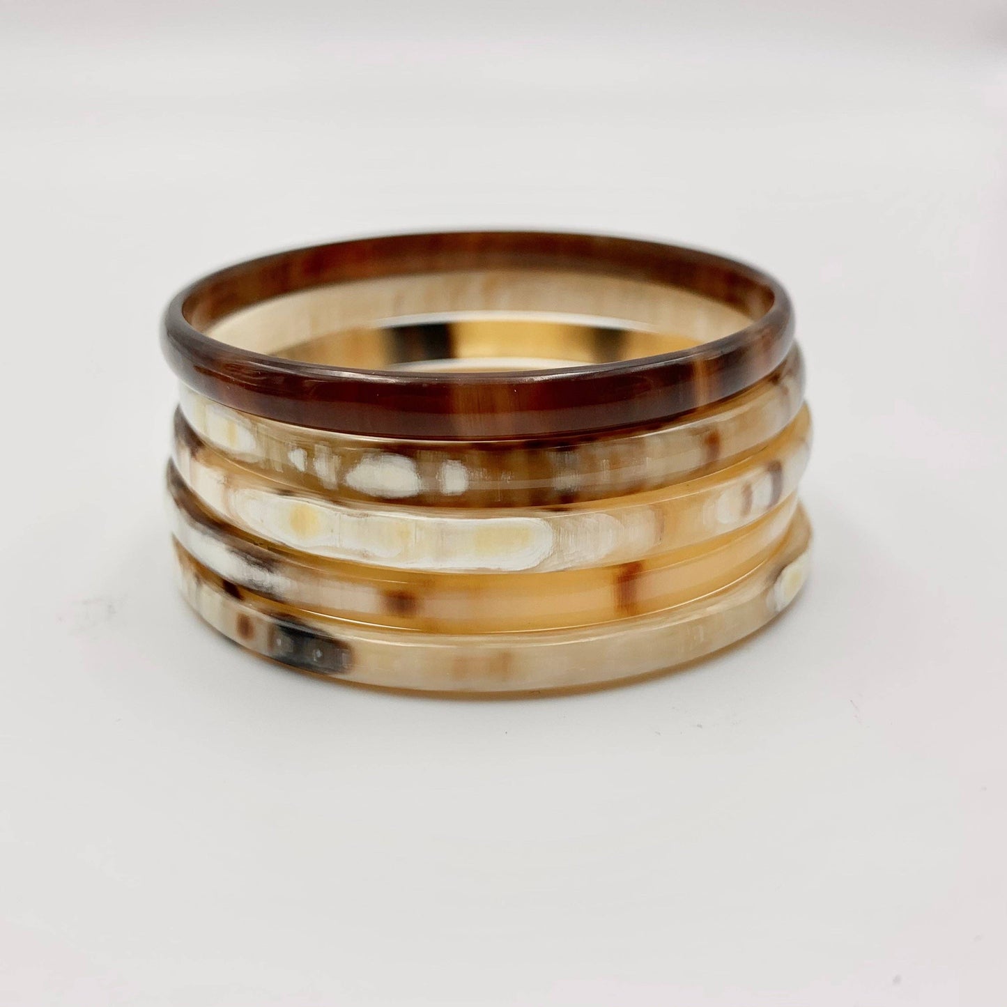 MAADILI COLLECTIVE - Horn Bangle - Thin