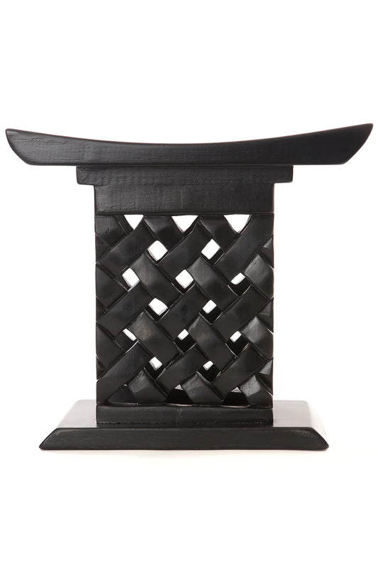 Traditional Mesh Stool (Ghana)