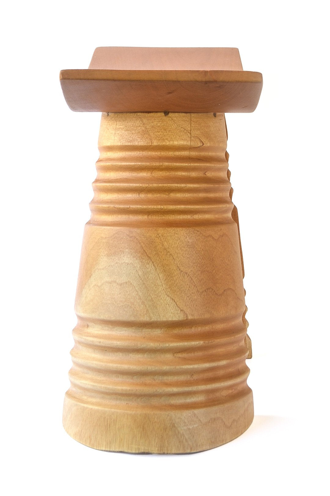 Wakandan African Wood Ring Stool
