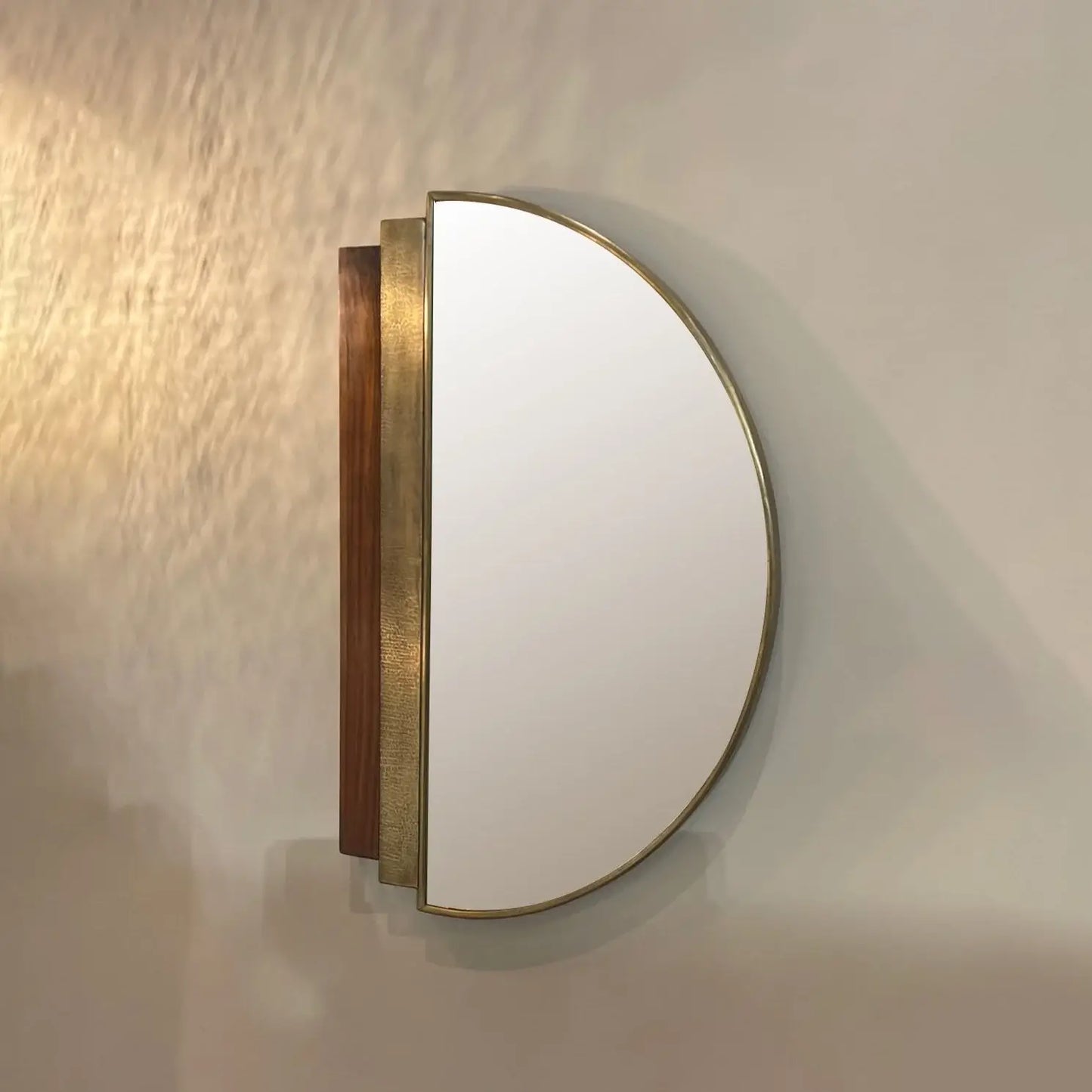 Nass half circle Mirror