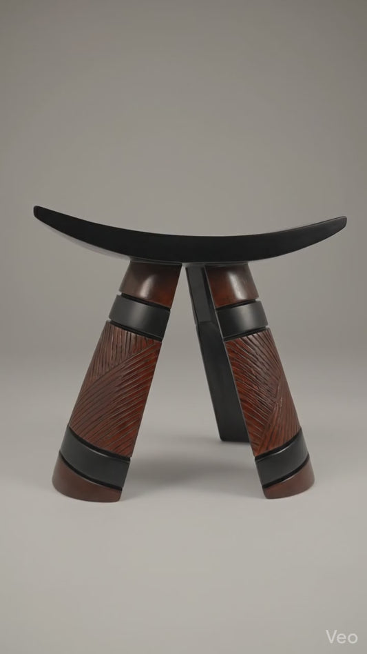 Tekura Striped Stool