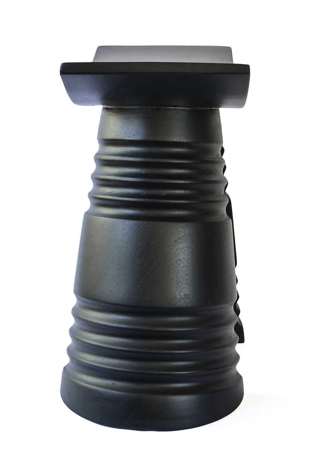 Wakandan African Wood Ring Stool